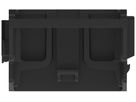 Befestigungsadapter WAGO 221 ohne Zugentlastung 10L×4mm² TH15 schwarz