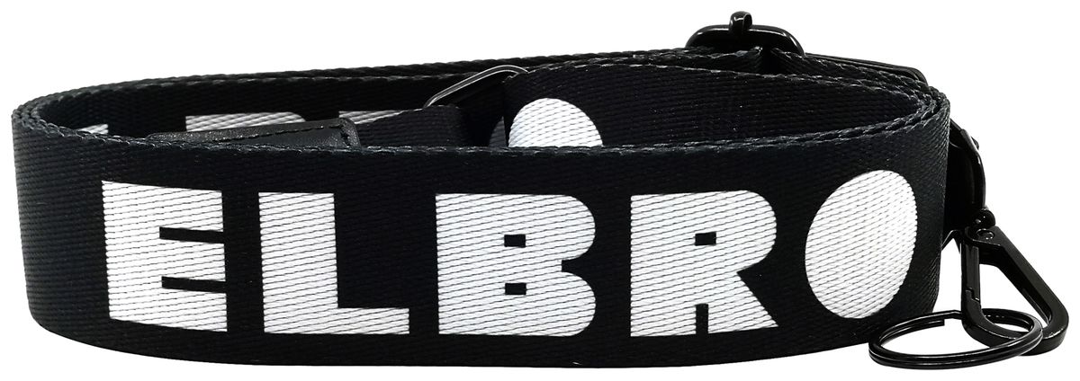 Tracolla ELBRO con moschettone l=40mm L=100…175cm nylon nero