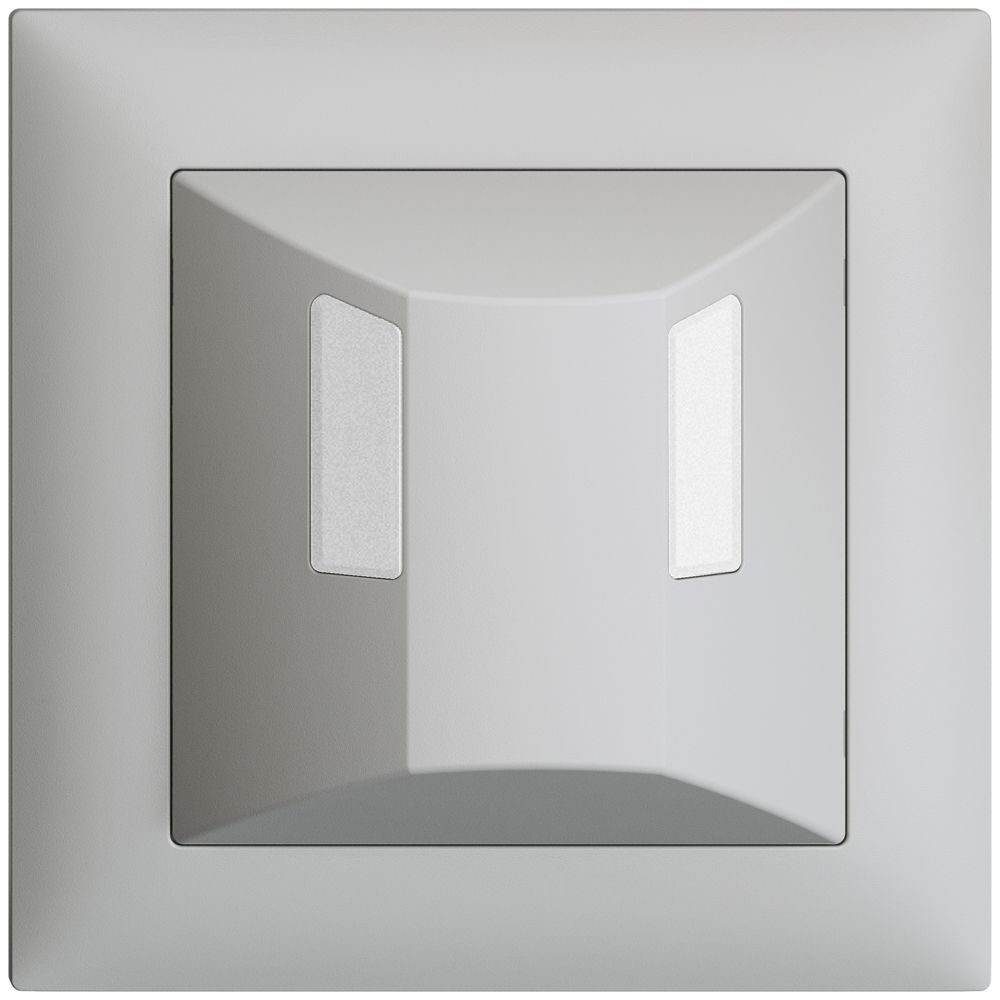 Haube für EDIZIOdue PIRI 180 hellgrau, mit Abdeckrahmen