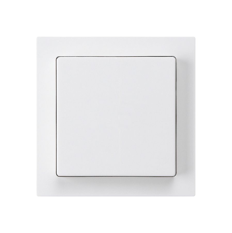 Kit frontal kallysto 60×60mm blanc pour Babyswitch variateur de lumière