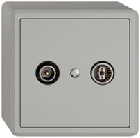 Prise antenne AP TV-R EDIZIO.liv SNAPFIX® prise de passage 15dB grc