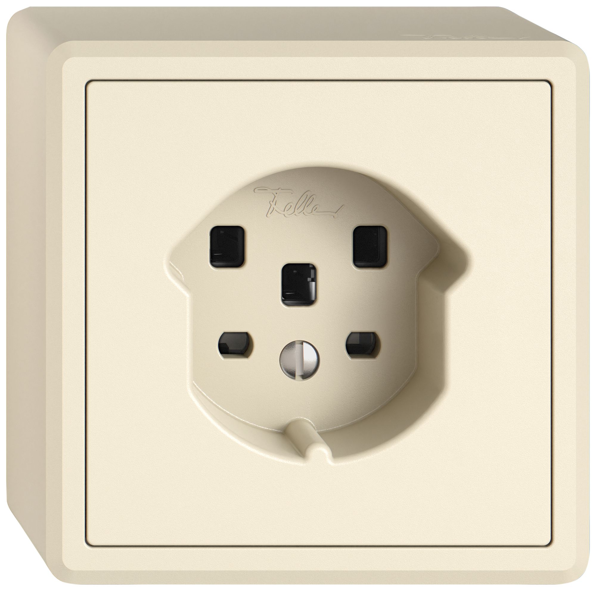 Presa AP EDIZIO.liv SNAPFIX® 1×T25 cr