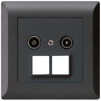 Presa antenna INC R/TV HMS kallysto.line 23dB nero