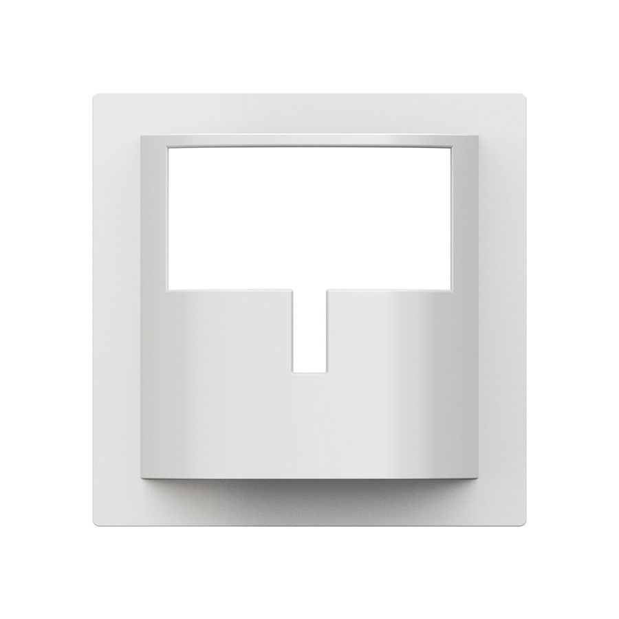 Placca frontale Hager kallysto H per rilevatore di movimento bianco