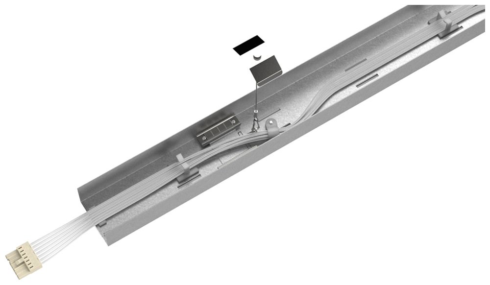 LED-Leuchteinsatz DOTLUX LINEAfix 60W 10000lm 850 1530mm aluminium