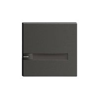 Touche 1/1 KNX/électron.a.LED+ pap.EDIZIOdue commande 1×noir