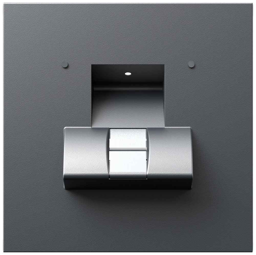 Modulo fingerprint Siedle 1 100 grigio 99×99×43mm