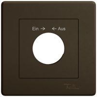 UP-Montageset EDIZIO.liv SNAPFIX® f.Schwenktaster m.Schloss Ein → ← Aus br