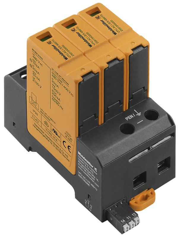 Überspannungsableiter Weidmüller VPU AC I 3 R 480/10