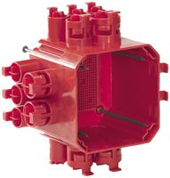 Abzweigdose MT Crallo-Red-Box Plus Gr.I rot