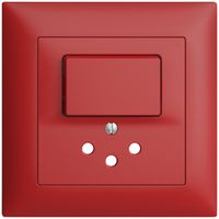 UP-Frontset EDIZIOdue berry 88×88mm T12 mit Shutter