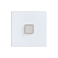 Abdeckset EDIZIOdue elegance für 1×Taster pearl