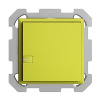 UP-KNX-Taster RGB EDUE, 250mW, m.RGB-LED, 1×Taste, 1×Tastenb., lem