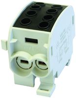 Verteilerblock Typ C 2×70/2×50mm² 160A CU schwarz