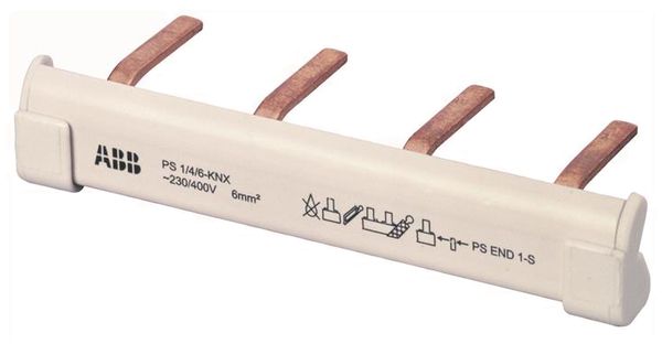 Kammschiene 1L 4 Kontakte ABB PS 1/4/6-KNX