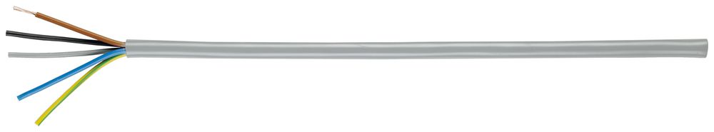 Kabel Td halogenfrei 4×1.5mm² 2LNPE hellgrau Cca