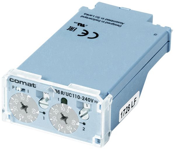 Modulo timer ComatReleco CT36R, generatore di impulsi, 50ms…60h 24…48VUC