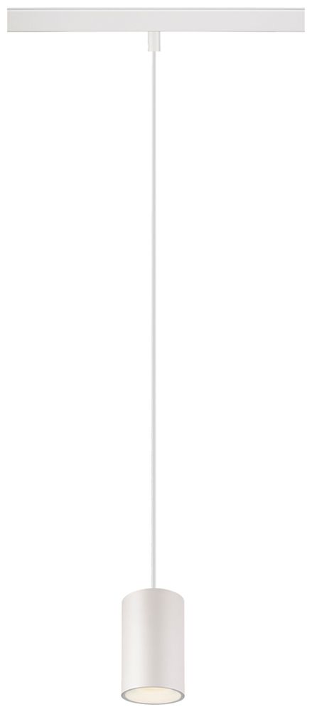 Luminaire suspendu LED SLV NUMINOS XS 48V AD 8.7W 740lm 940 DA Ø50 blanc/blanc