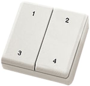 Telecomando mini RF Eltako bianco 1…4, FMH4