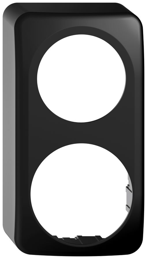 Cappa AP STANDARDdue SNAPFIX® per apparecchi QX.CO.54 1×Ø50mm e 1×Ø58mm ne