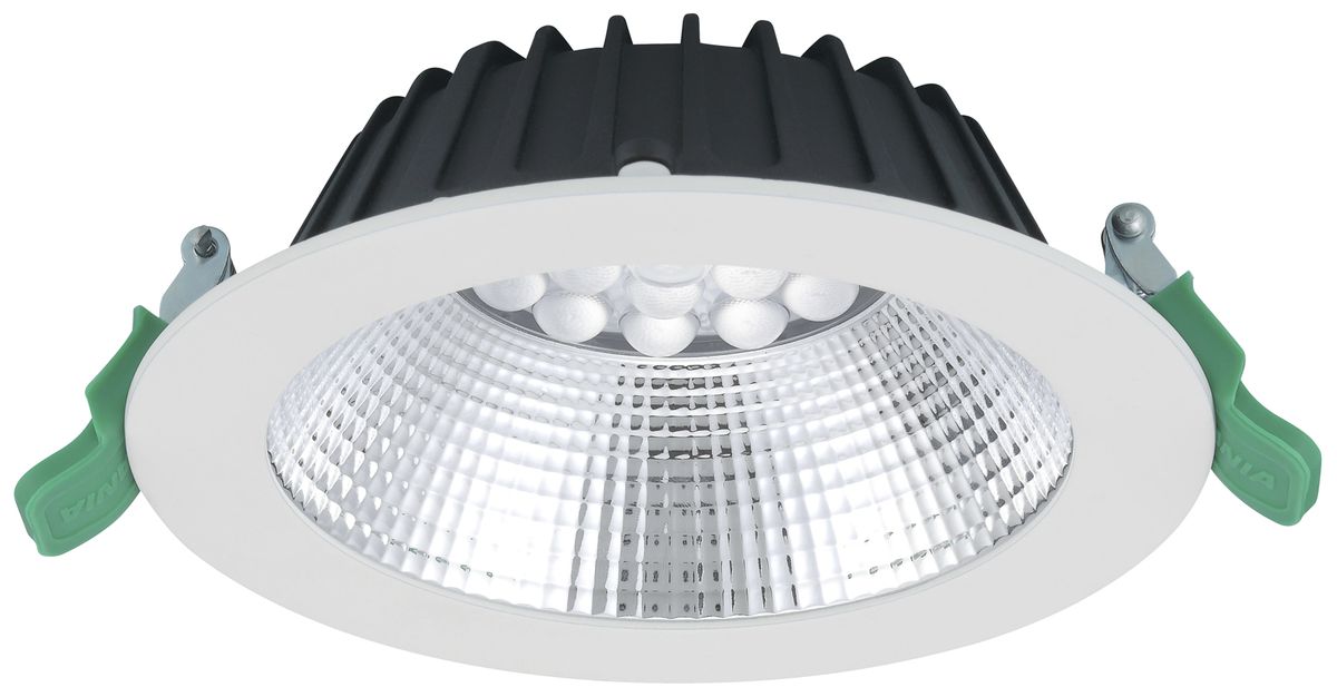LED-Downlight Sylvania Insaver Slim IP44 9.5W 1150lm 830 70° DALI Ø165mm