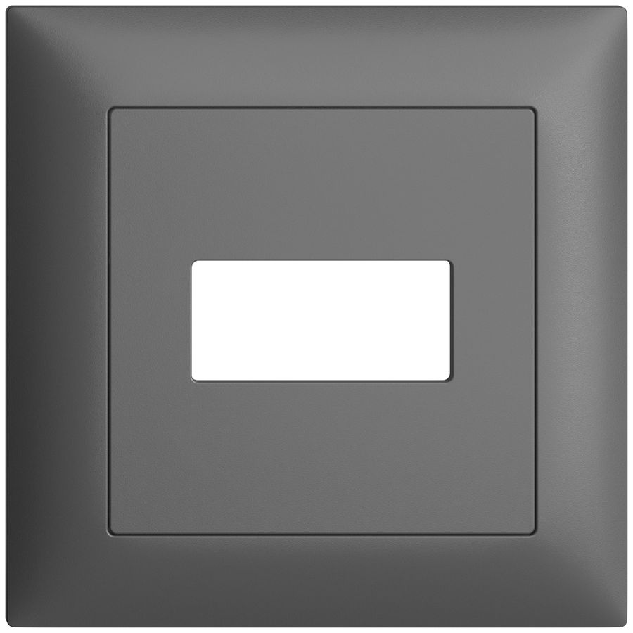 Frontset EDIZIOdue FMI für Bewegungsmelder pirios 180 R eco, dunkelgrau