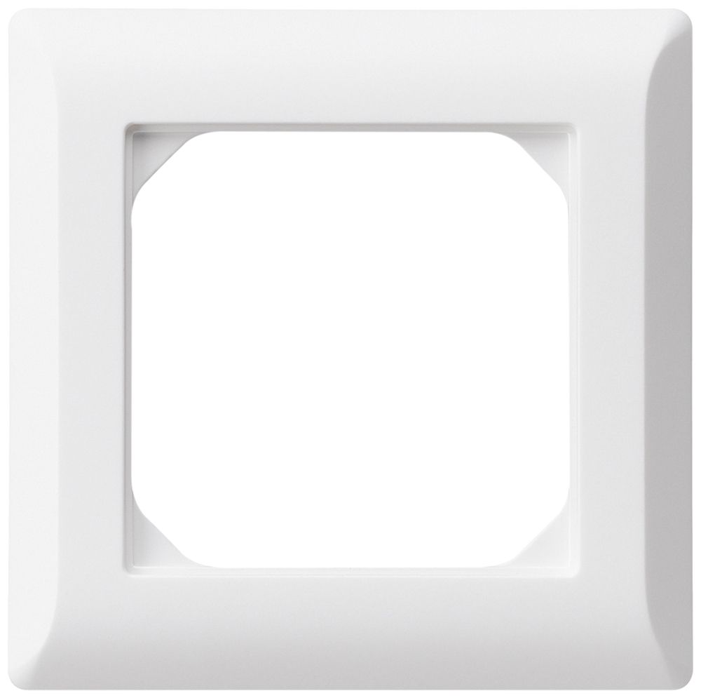 UP-Abdeckrahmen kallysto.line 1×1 weiss 92×92mm