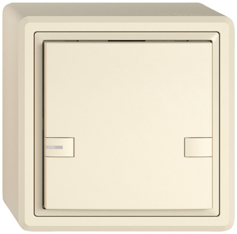 Pulsante KNX RGB AP EDIZIO.liv SNAPFIX® sensore temp.RGB-LED 1× com.2T cr