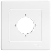 UP-Montageset EDIZIO.liv SNAPFIX® f.Drehschalter m.Schloss 2-1-2-1 ws