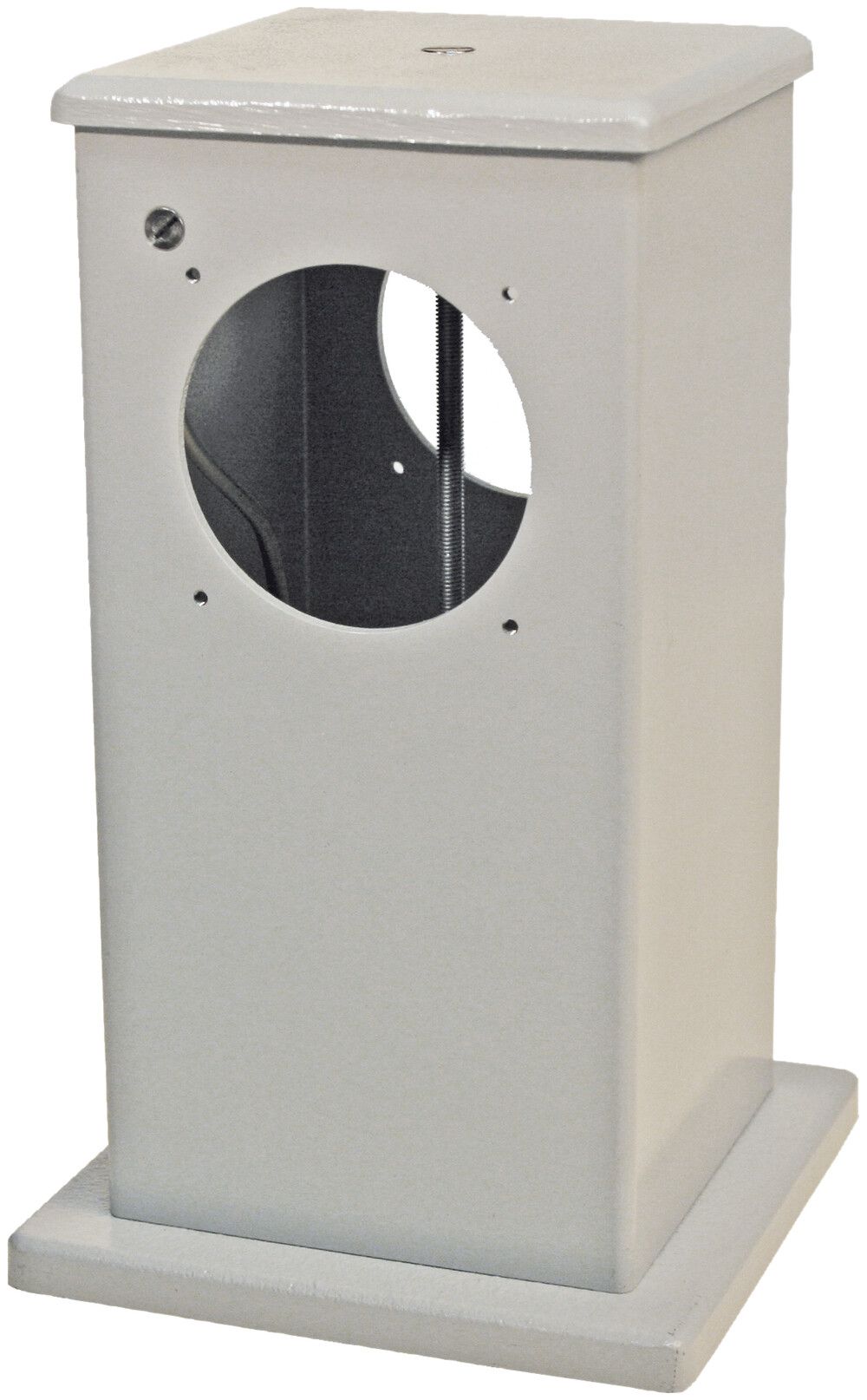 Potelet de raccordement Ellipse h=200 avec 2 alésages IP54 blanc vide