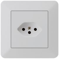 Prise ENC kallysto.trend T13 gris clair avec sécurité enfants