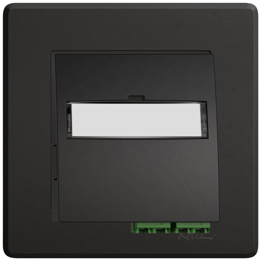 Prise FTTH ENC EDIZIO.liv SNAPFIX® LC APC Diamond F-3000 2 connecteurs no