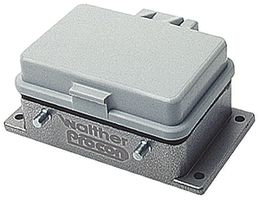 Anbaugehäuse A32 H=28mm QVN mit Klappdeckel