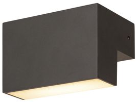 Applique LED SLV L-LINE WL 7W 570lm 3000/4000K IP65 antracite