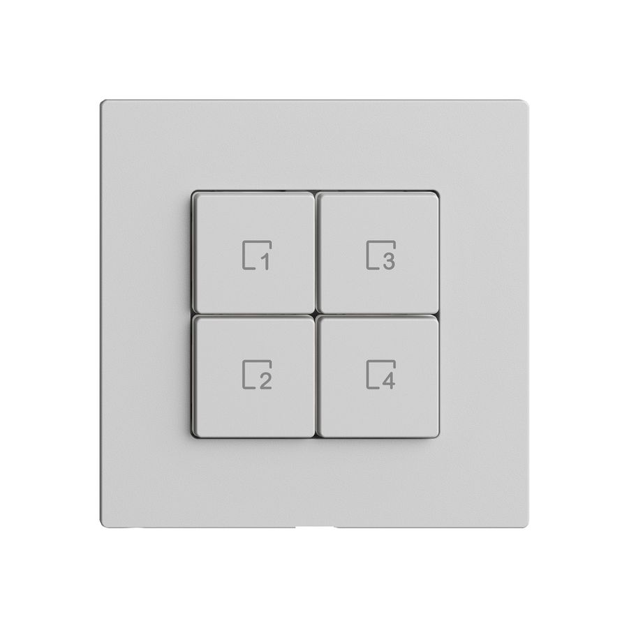 Comando per pulsante scene EDIZIOdue Wiser 4 scene 4t grc