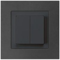 UP-Schalter kallysto.pro 1/3+3/1P schwarz