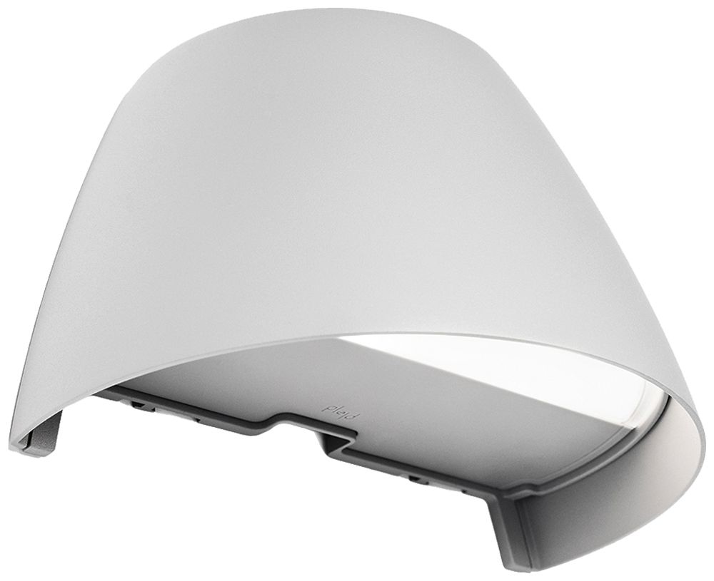 LED-Wandleuchte Plejd OUT-02-G 13W 2200…4000K IP44 DIM 143×232×143mm grau