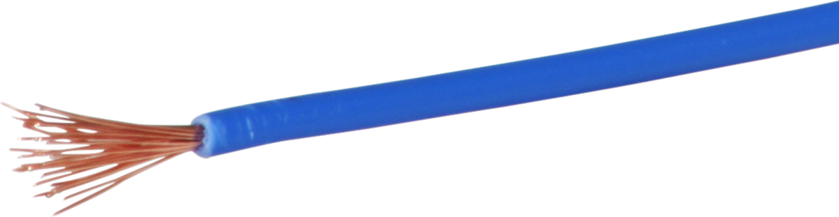 T-Litze halogenfrei 1mm² blau Eca, Spule à 100m
