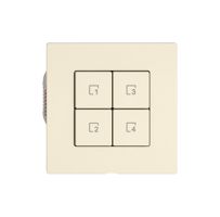 Pulsante scene EDIZIO.liv Wiser SNAPFIX® 4 scene 4 tasti WLAN cr