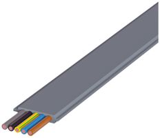 Flachkabel Wieland podis CON LSHF 5×25mm², B2ca, grau