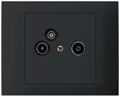 Prise d'antenne INC TV-R-données kallysto 19dB noir