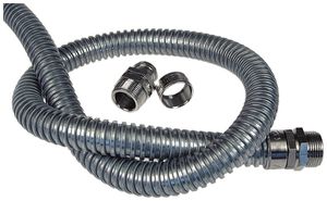 Metallschlauch Plica S NW/DN 40 Ø37.7/42.5mm 25m Stahl verzinkt