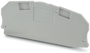 Piastra terminale per UTME 6 grigio