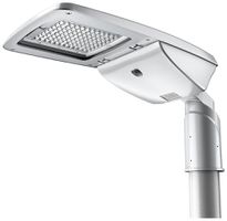 LED-Strassenleuchte DOTLUX DOLPHINmaxi 240W 31100lm 3000K 1…10V silber