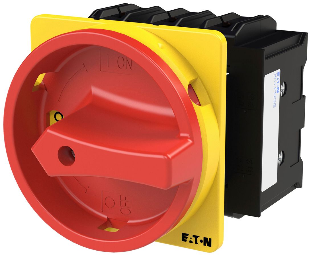 Section.de charge INC Eaton P3-63/EA/SVB/HI11 3P 63A 690V 1NC 1NO IP65 rouge