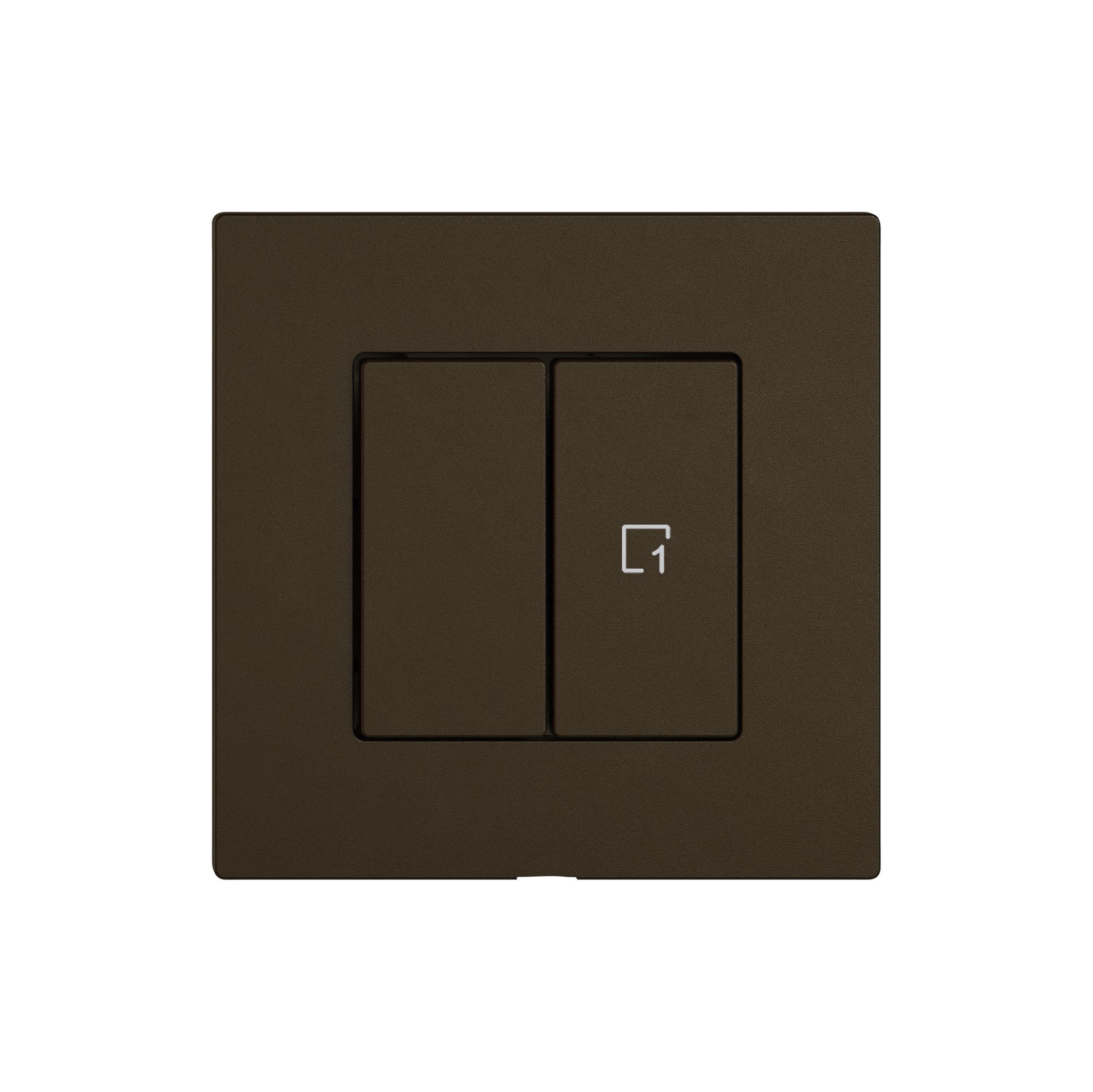 Commande pour interrupteur EDIZIO.liv Wiser SNAPFIX® 1C scène 2T br