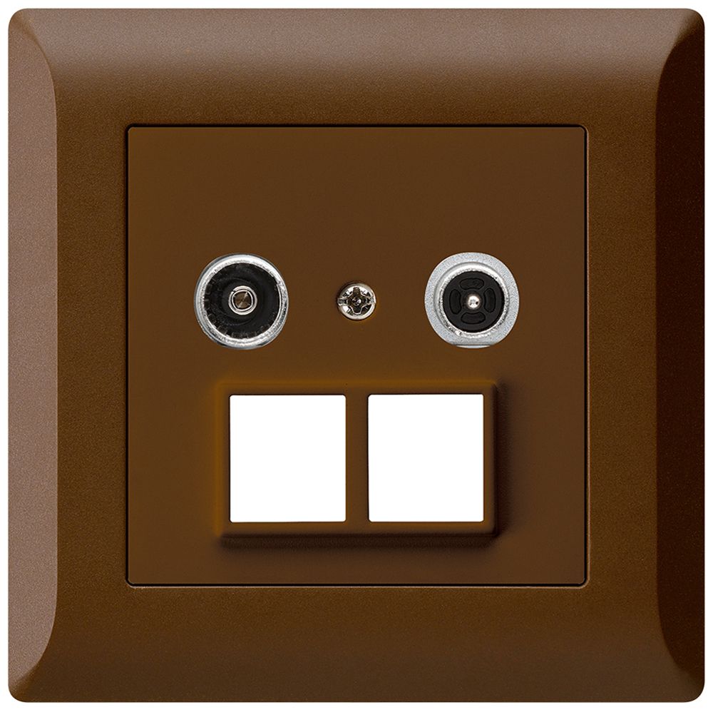 UP-Multimediadose kallysto.line R/TV 11dB 2GHz braun