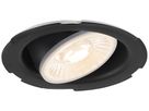 Downlight LED SLV UNIVERSAL 5/8W 560lm 2700/3000/4000/6500K VAR orientable noir