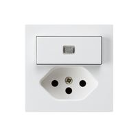 UP-Leuchtkombination A-R/1P+T13 weiss kallysto