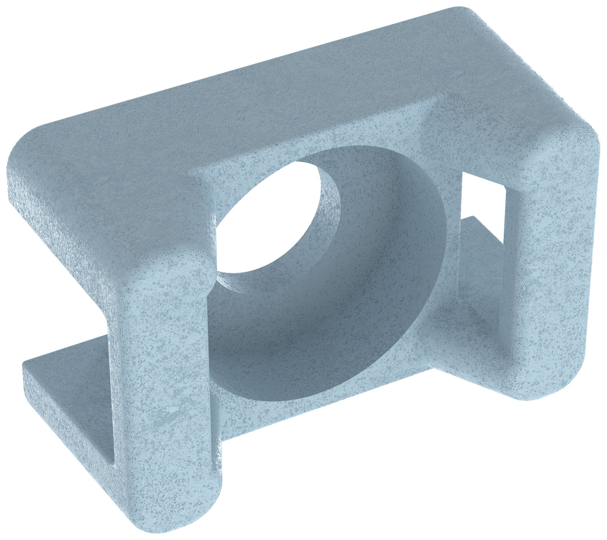 Zoccolo a vite Panduit TM2S8-C86 per fascetta 16×10.7×7mm M4 in nylon 6.6 blu